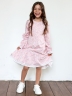 Платье для девочки БУШОН XB88, розовый цветы