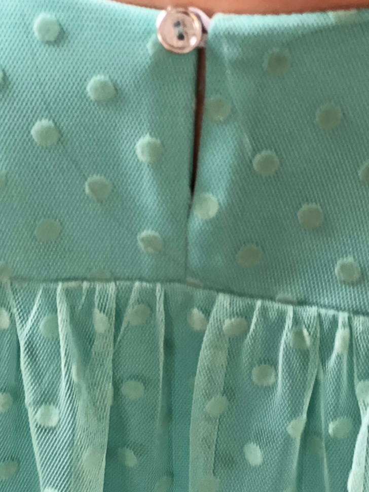 Платье для девочки нарядное БУШОН ST53, цвет бирюза