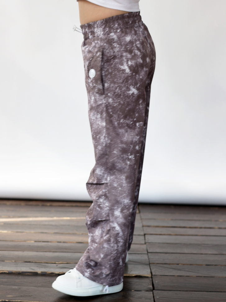 Брюки для девочек БУШОН ST111, цвет коричневый