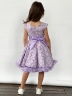 Платье для девочки праздничное БУШОН ST36, цвет сиреневый 