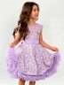 Платье для девочки праздничное БУШОН ST36, цвет сиреневый 