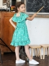 Платье для девочки вискоза БУШОН ST65, цвет мятный