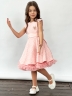 Платье для девочки праздничное БУШОН ST36, цвет пудровый 