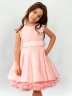 Платье для девочки праздничное БУШОН ST36, цвет пудровый 