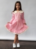Платье для девочки нарядное БУШОН ST593, цвет розовый 