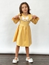 Платье для девочки нарядное БУШОН ST59, цвет желтый 