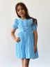 Платье для девочки БУШОН ST68, цвет голубой