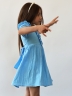 Платье для девочки БУШОН ST68, цвет голубой