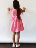 Платье для девочки вискоза БУШОН ST68, цвет розовый