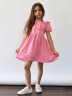 Платье для девочки вискоза БУШОН ST68, цвет розовый