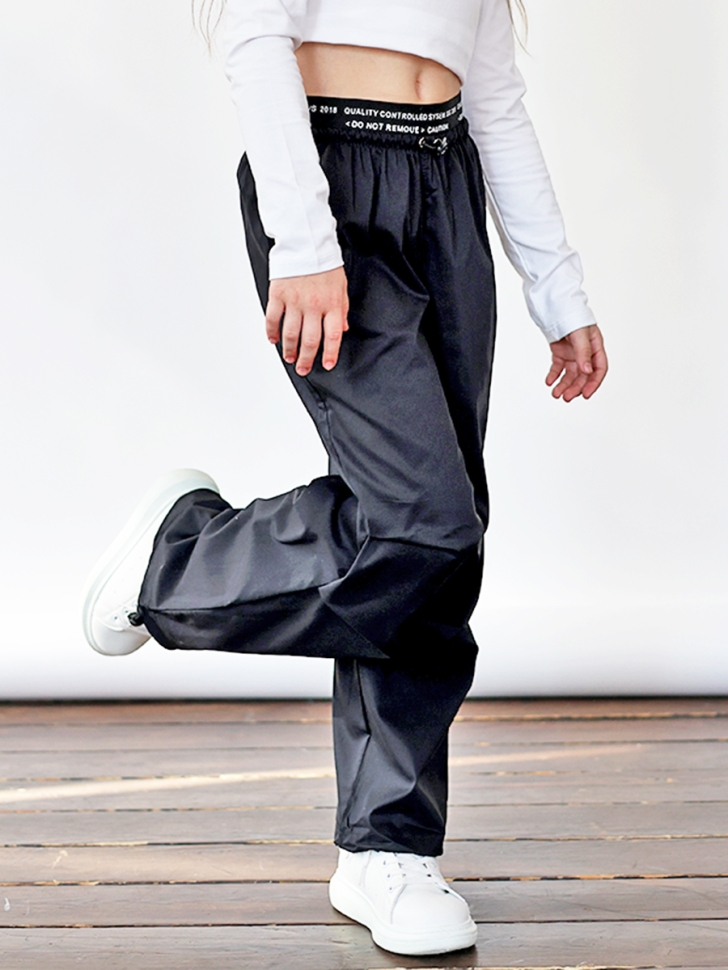 Брюки для девочек БУШОН ST114, цвет черный