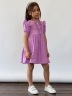 Платье для девочки вискоза БУШОН ST68, цвет сиреневый
