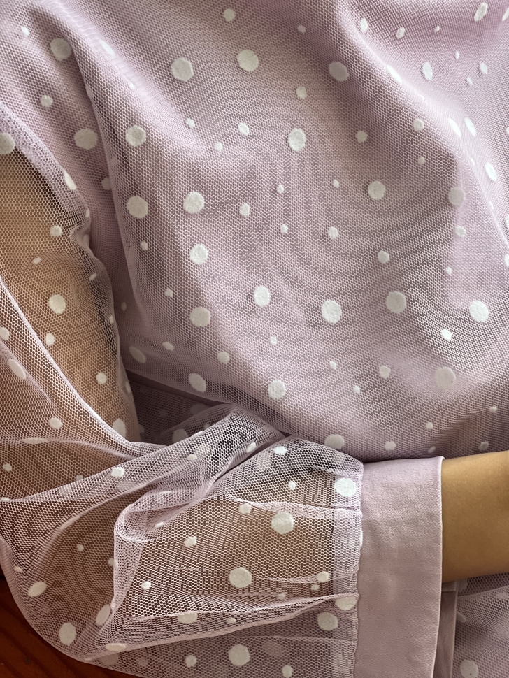 Платье для девочки нарядное БУШОН ST53, цвет сиреневый 