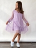 Платье для девочки нарядное БУШОН ST53, цвет сиреневый 