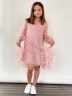 Платье для девочки нарядное БУШОН ST53, цвет пудровый