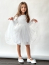 Платье для девочки нарядное БУШОН ST56, цвет белый 