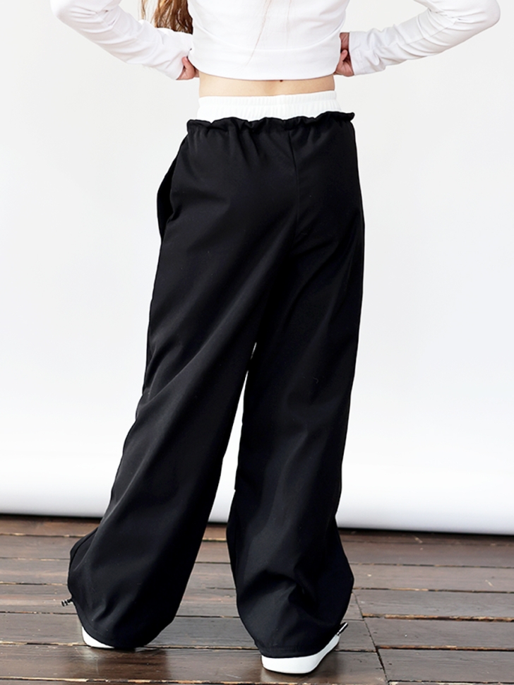 Брюки для девочек БУШОН ST115, цвет черный-2