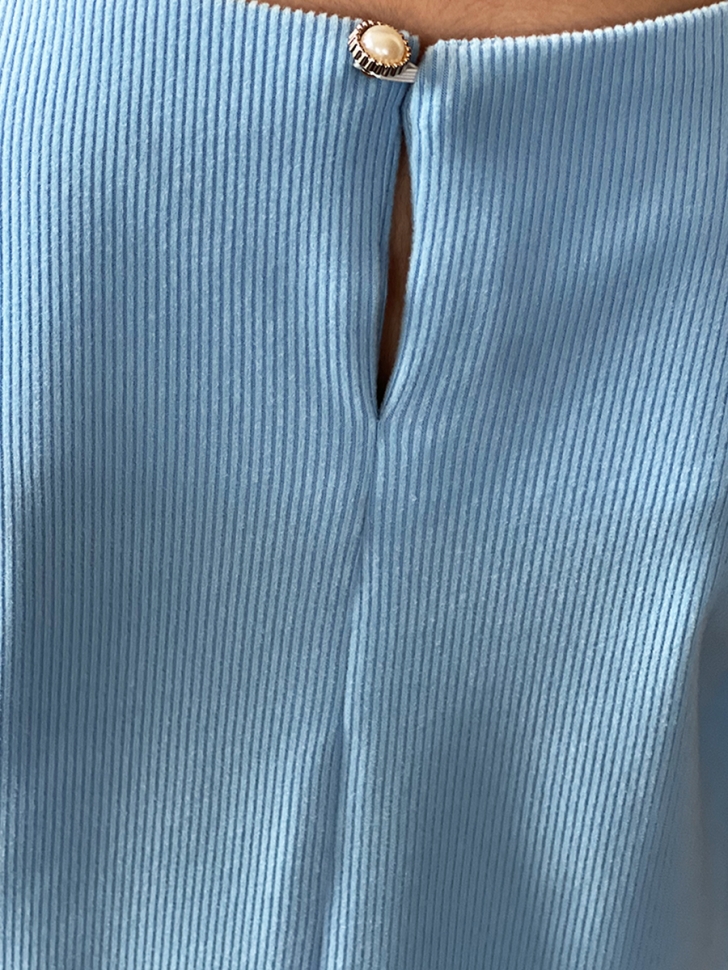 Платье для девочки нарядное БУШОН ST57, цвет голубой