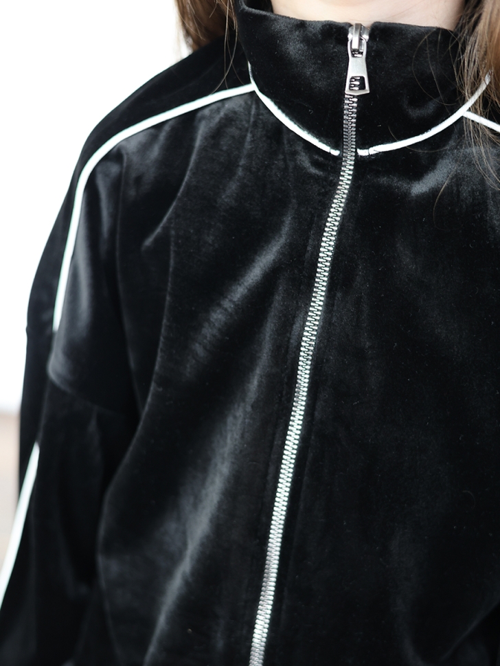 Спортивный костюм для девочки БУШОН SP220, цвет черный