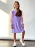 Платье для девочки нарядное БУШОН ST57, цвет сиреневый
