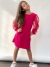 Платье для девочки нарядное БУШОН ST57, цвет фуксия 