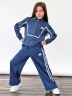 Спортивный костюм для девочки БУШОН SP221, цвет синий 