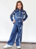 Спортивный костюм для девочки БУШОН SP221, цвет синий 