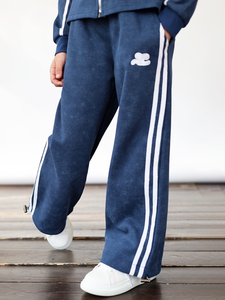 Спортивный костюм для девочки БУШОН SP221, цвет синий 