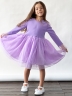 Платье для девочки нарядное БУШОН ST56, цвет сиреневый