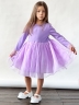 Платье для девочки нарядное БУШОН ST56, цвет сиреневый