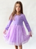 Платье для девочки нарядное БУШОН ST56, цвет сиреневый