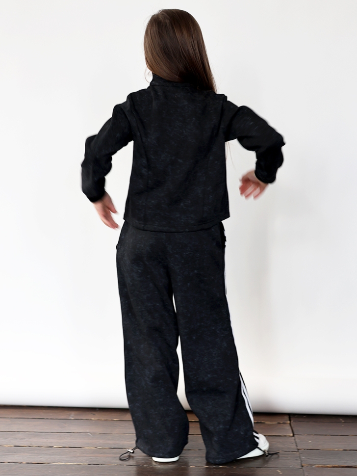 Спортивный костюм для девочки БУШОН SP221, цвет черный