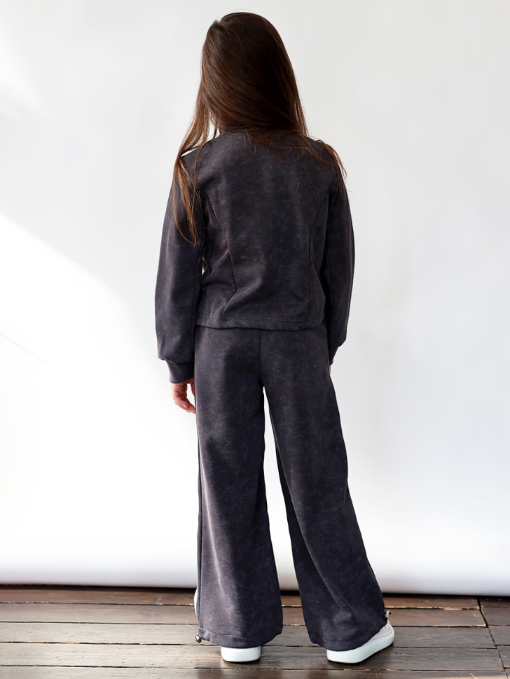 Спортивный костюм для девочки БУШОН SP221, цвет графит