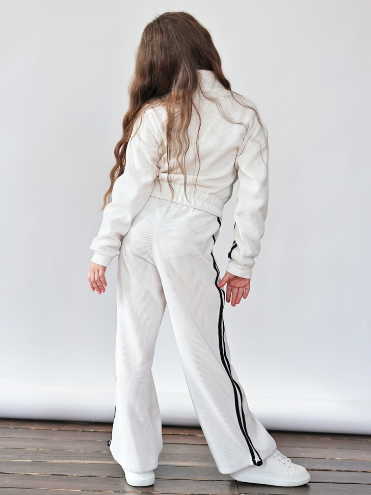 Спортивный костюм для девочки БУШОН SP222, цвет белый