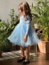 Платье для девочки нарядное БУШОН ST51, цвет голубой