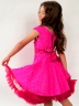 Платье для девочки праздничное БУШОН ST36, цвет фуксия 
