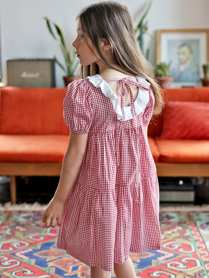 Платье для девочки нарядное БУШОН XB881, цвет розовый