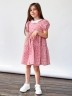 Платье для девочки нарядное БУШОН XB881, цвет розовый