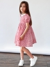 Платье для девочки нарядное БУШОН XB881, цвет розовый