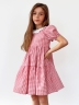 Платье для девочки нарядное БУШОН XB881, цвет розовый
