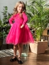 Платье для девочки нарядное БУШОН ST51, цвет фуксия 