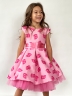 Платье для девочки нарядное БУШОН ST10, стиляги цвет барби 
