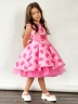 Платье для девочки нарядное БУШОН ST10, стиляги цвет барби 