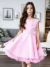 Платье для девочки БУШОН ST35, праздничное цвет розовый 
