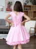 Платье для девочки БУШОН ST35, праздничное цвет розовый 