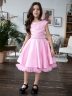 Платье для девочки БУШОН ST35, праздничное цвет розовый 