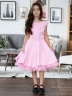 Платье для девочки БУШОН ST35, праздничное цвет розовый 