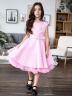 Платье для девочки БУШОН ST35, праздничное цвет розовый 