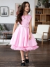 Платье для девочки БУШОН ST35, праздничное цвет розовый 